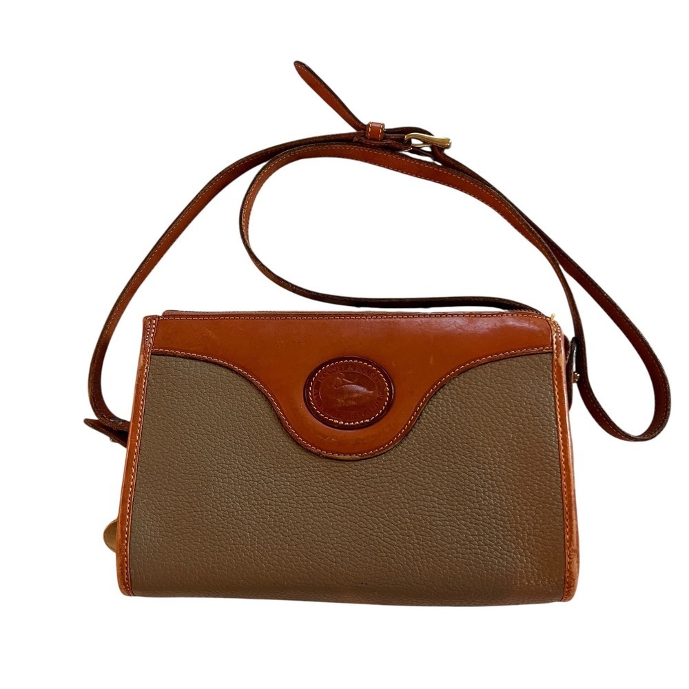 Dooney & Bourke Vintage Classic All Weather Leather Crossbody Bag Shoulder Bag